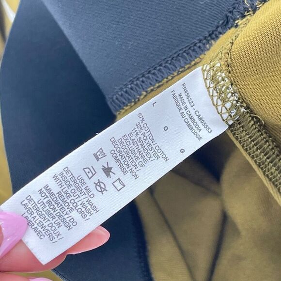 Nike Sportswear Leg-A-See Olive Green Metallic Women’s Leggings Large CJ5024-368 - Picture 14 of 16